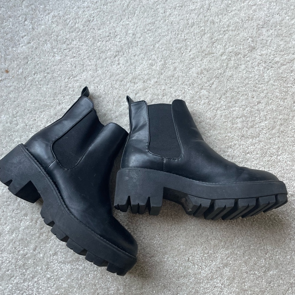 Black boots